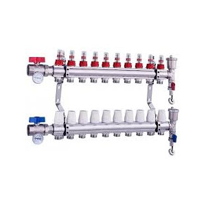 Rozdzielnica do podłogówki OP z przepły.10 sekcji